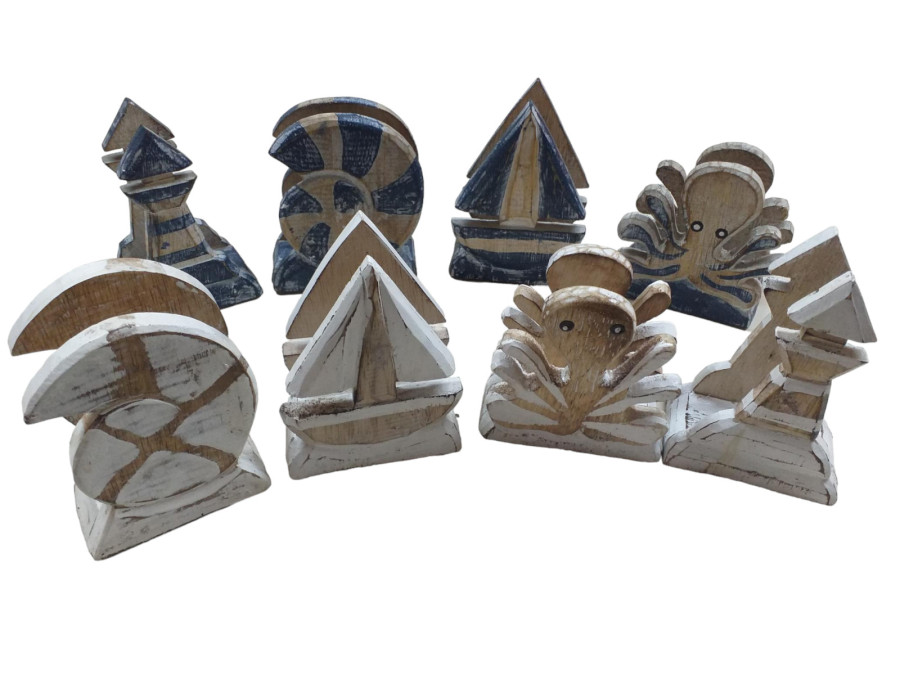 SERVILLETERO MARINO 15x10cm pack 4