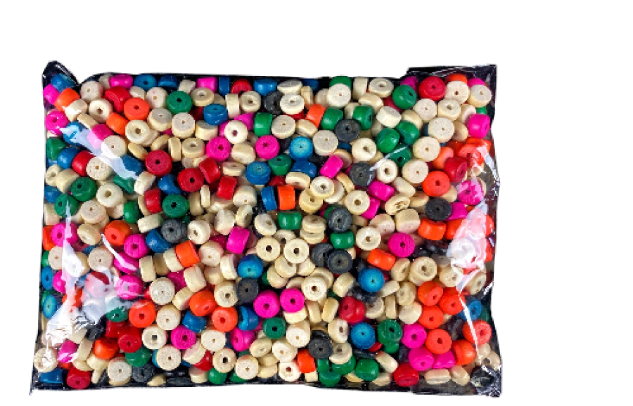 ABALORIOS COCO MULTICOLOR