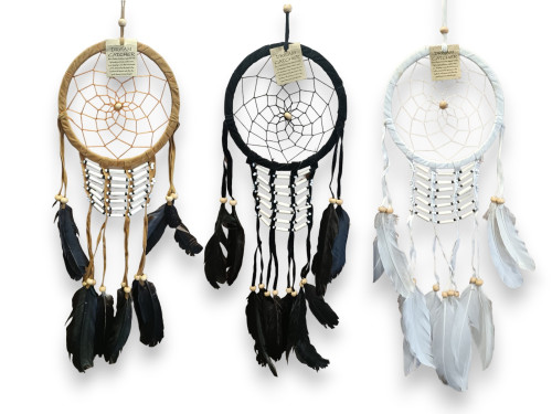 ATRAPSUEÑOS HUESO TRIBU 16cm