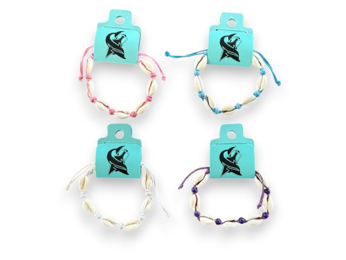 P.MA-26114 SHELLS+BEADS 4 colors pack 12