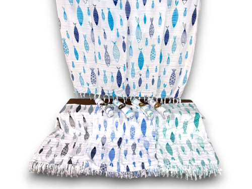 PAREO MULTI PECES 4 COLORES Pack 8