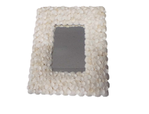 ESPEJO CLAM ROSE 23x19cm