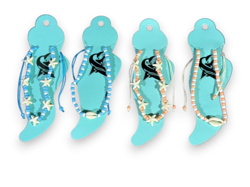 Y.T.MA-26310 BEADS+ESTRELLA/BEBEADS+CONCHA 2 mod.2 colors pack 12