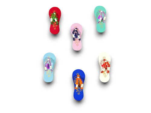 IMAN ZAPATILLA 06cm 6 colors pack 24