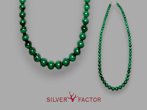 COLLA MALAQUITA 6mm 45cm