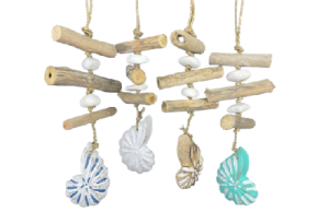 DECO NAUTILUS SIMPLE 40x13x04cm 4 colores (pack 12 und)